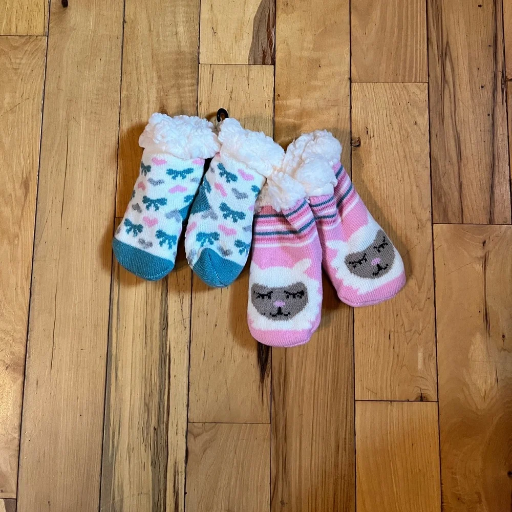 Lot of Three Muk Luk Cabin Socks
